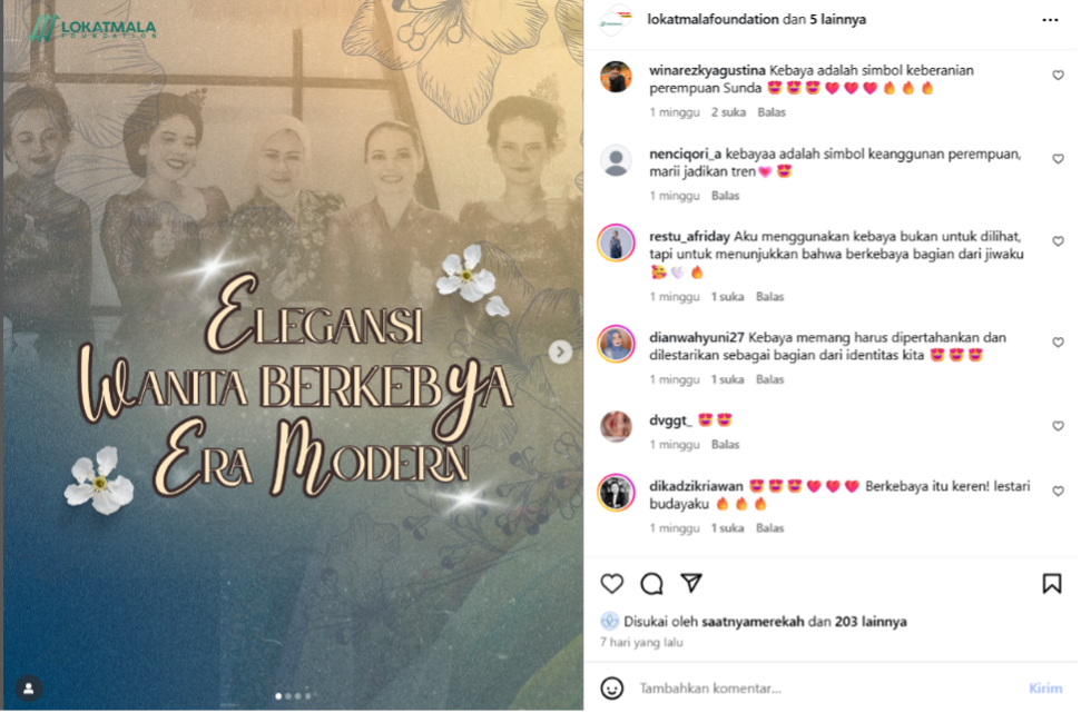 Kampanye Digital “Muda Berbudaya dengan Kebaya” Tunjukkan Antusiasme Gen Z terhadap Pelestarian Warisan Budaya